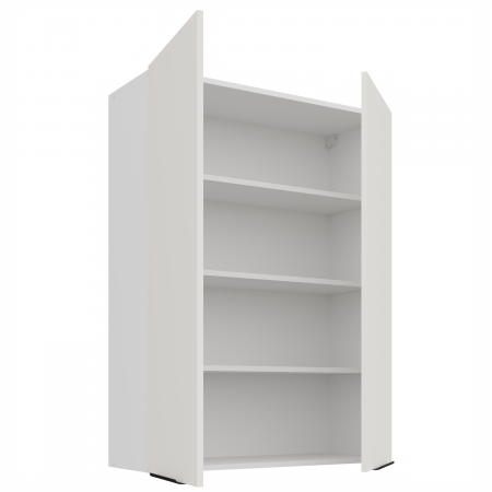 Szafka kuchenna górna 80 cm biała AURO 80 G-108 2F